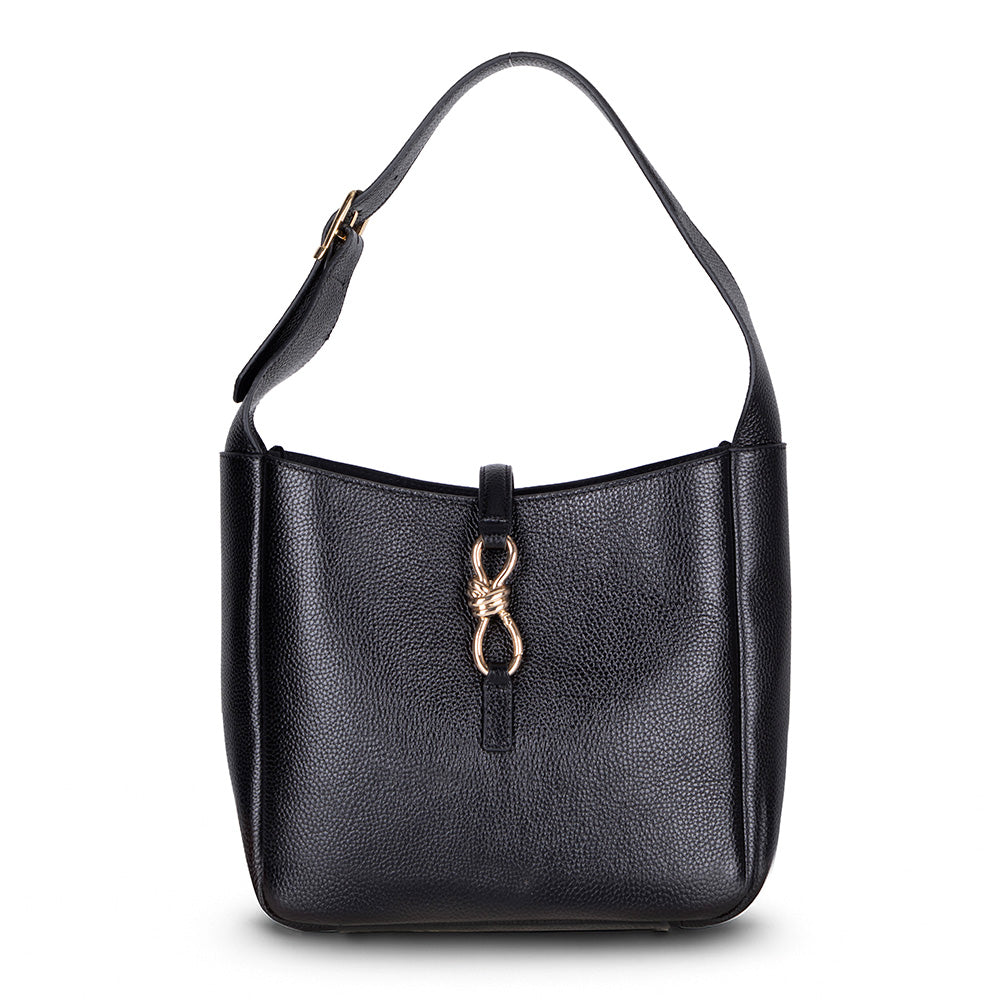 Azura Women’s Leather Shoulder Bag – Genuine Leather Handbag for Everyday Elegance | Minimal & Handcrafted
