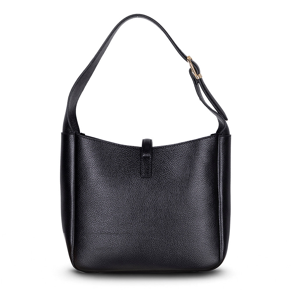 Azura Women’s Leather Shoulder Bag – Genuine Leather Handbag for Everyday Elegance | Minimal & Handcrafted