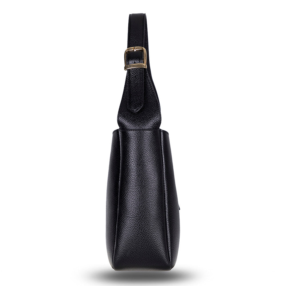 Azura Women’s Leather Shoulder Bag – Genuine Leather Handbag for Everyday Elegance | Minimal & Handcrafted