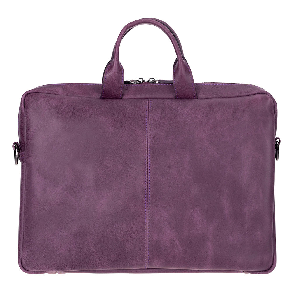 Apollo Leather Business Briefcase / Laptop Case 16"