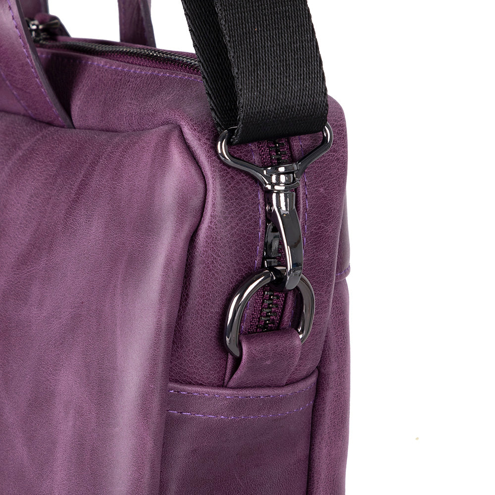 Apollo Leather Business Briefcase / Laptop Case 16"