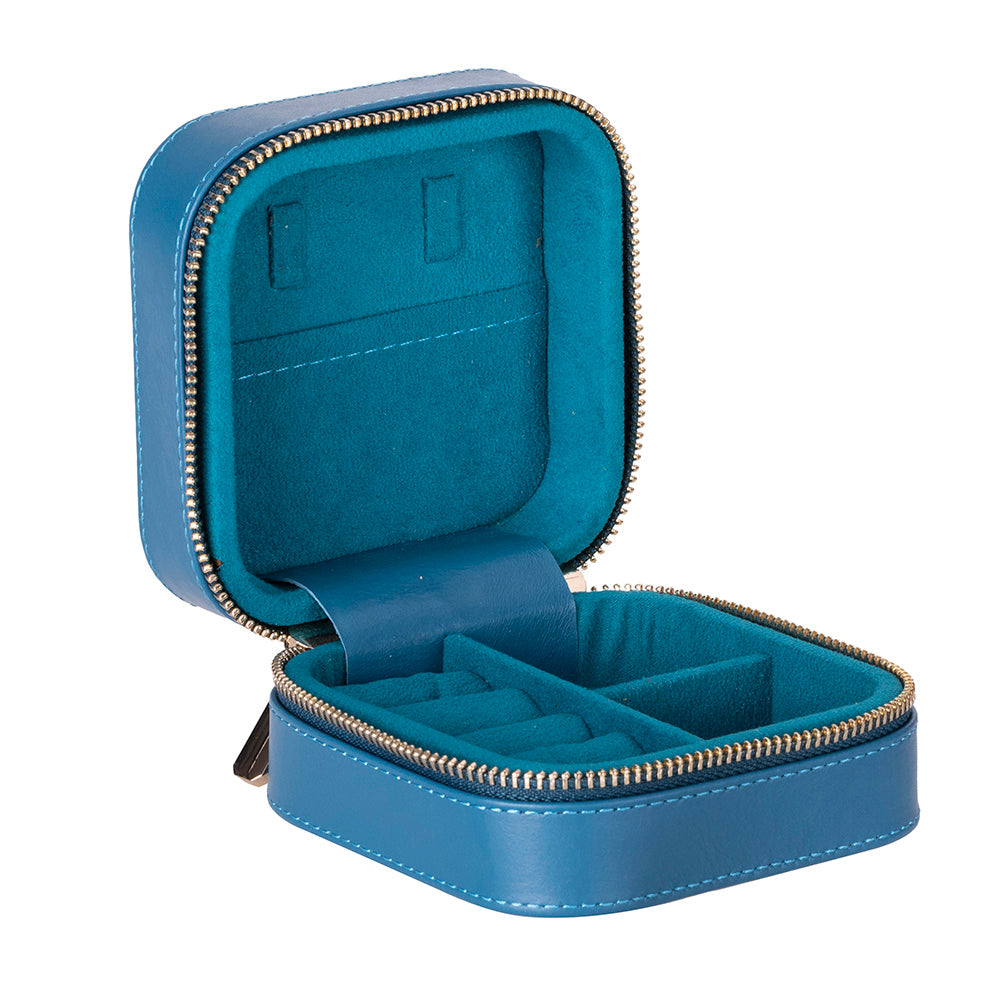 Amanda Leather Jewelry Box, Medium