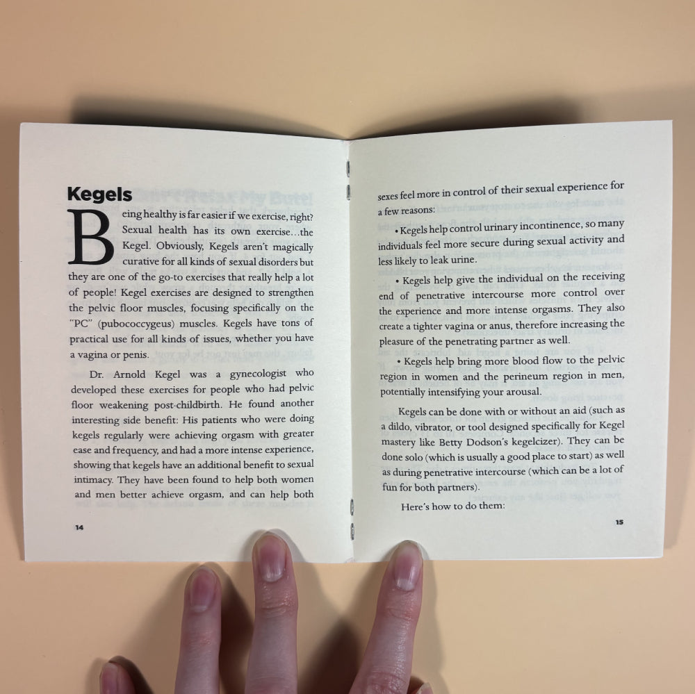 Zine - Unfuck Your Anilingus: How to Keep Your Oral Butt Sex Classy