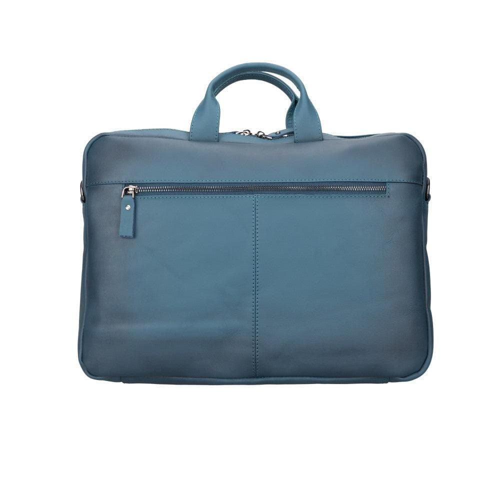 Apollo Leather Business Briefcase / Laptop Case 14"