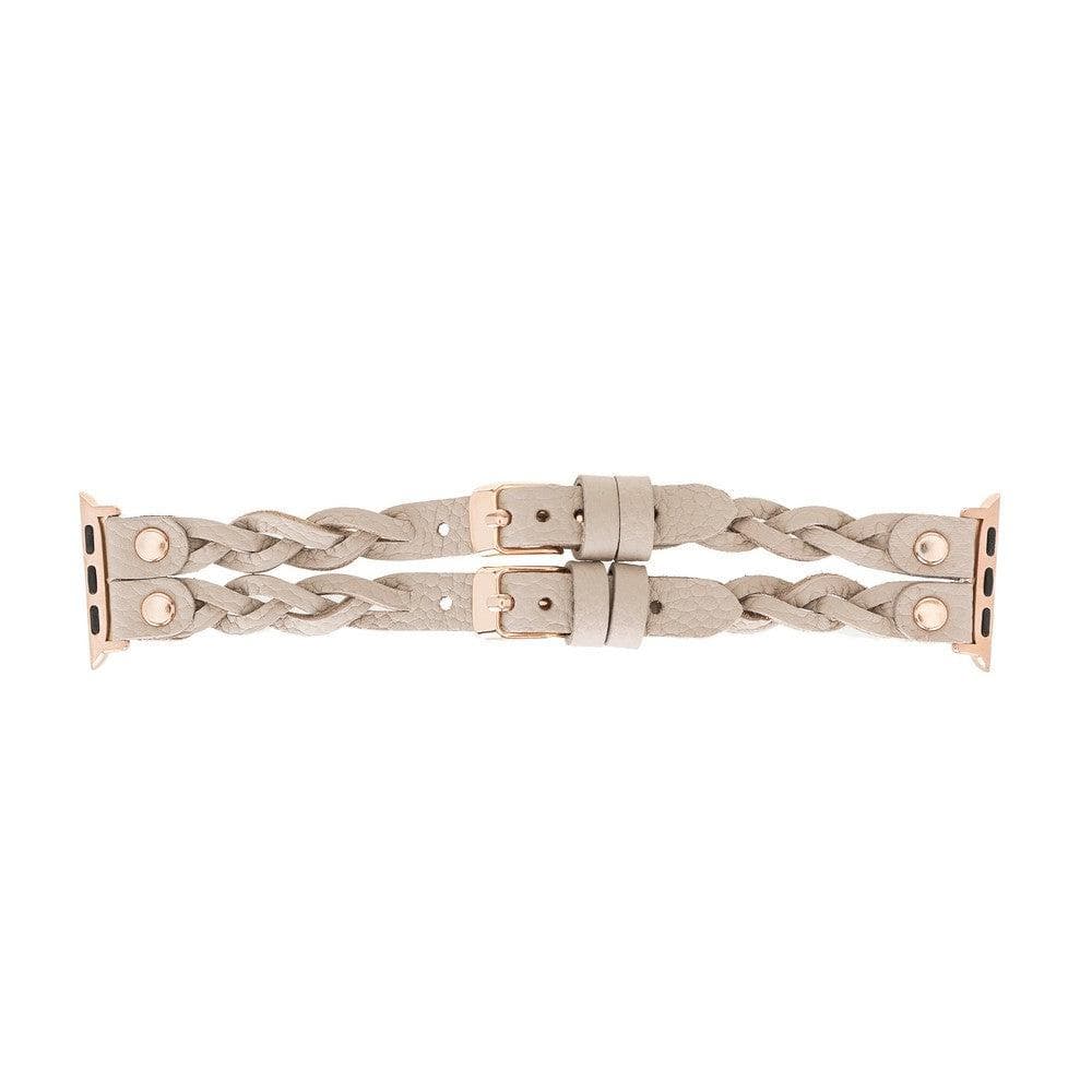 York Leather Apple Watch Double Band